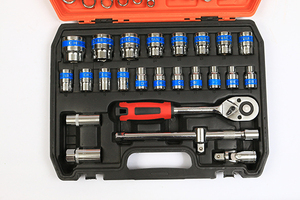 Kết Hợp Phổ Biến Nhất Cờ Lê Bộ Chuyển Đổi Ba Chiều Bộ Công Cụ 37 Chiếc Với Hộp Nhựa Để Sửa Chữa Xe Hơi - Product Image 5