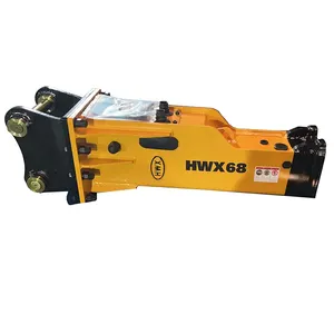 Hwx68 Hydraulische Rotsbreker Hamer Graafmachine Voor JCB-214 8 Ton Graaflaadmachine