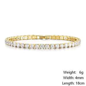 Montres-bracelets à quartz irrégulières pour femmes Scottie 9735B, ensemble de bijoux de luxe en or, bracelet à chaîne avec diamants, boîte de 2 pièces, cadeau pour femmes - Product Image 6