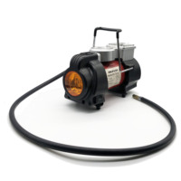 Portable DC 12V 150 PSI métal voiture pneu compresseur d'air pneu gonfleur pompe avec lumière LED