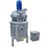 Mélangeur de résine sous vide, mélangeur de liquides, agitateur, mélangeur de détergent liquide en acier inoxydable, réacteur