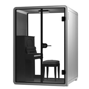 Cabine <span class=keywords><strong>insonorisée</strong></span> moderne et portable extensible pour hôtel, bureau, salon - Cabine acoustique individuelle avec double vitrage - Product Image 6