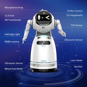 <span class=keywords><strong>Robot</strong></span> de service IA UBTECH Cruzr 15 DoF, langage corporel riche, recharge automatique, API ouverte, personnalisation, écran 12 pouces, autonomie 8 heures - Product Image 5