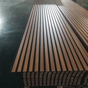 Paneles Acústicos de Madera Verticales de Alta Calidad para Sala de Estar, Estudio, Dormitorio, Hotel, con Listones, Paneles Aku - Product Image 2