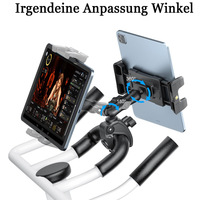 Support de tablette réglable en plastique IKATAK avec support de micro pivotant à 360° pour iPad de 5 à 13 pouces, pour Tab S9, Kindle Fire et Switch