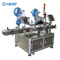Machine d'étiquetage automatique de type clamshell C-Wrap en forme de U, étiqueteuse d'angle pour système d'étiquetage d'emballage alimentaire