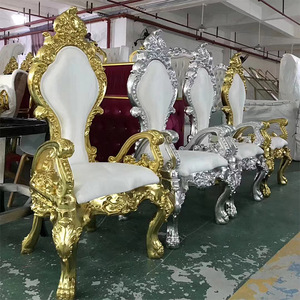 Ensemble de chaises et Tables de Banquet en bois Royal doré, chaises de luxe Yi pour événements de mariage - Product Image 3