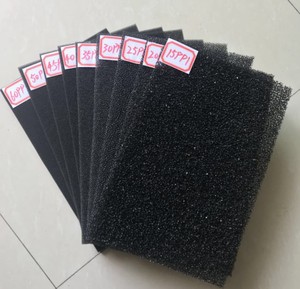 Éponge en <span class=keywords><strong>mousse</strong></span> à cellules ouvertes découpée sur mesure 10PPI 20PPI 30PPI en gros - Support filtrant durable pour aquarium et bassin à poissons pour la circulation de l'oxygène - Product Image 2