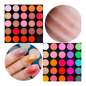 مخصص عالية الجودة أسود 35 لون مخصص Maquillage لوحة ظلال العيون عالية الصبغة ماكياج ظلال العيون