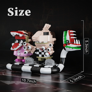 Jouet éducatif pour enfants, blocs de construction en plastique, design créatif, <span class=keywords><strong>film</strong></span> classique, télévision, Archmage-Barbara-<span class=keywords><strong>Adam</strong></span>, fantastique, science-fiction - Product Image 3