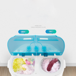 <span class=keywords><strong>Lavadora</strong></span> <span class=keywords><strong>y</strong></span> centrifugadora eléctrica doble compacta con manguera de drenaje <span class=keywords><strong>para</strong></span> apartamentos - Product Image 3