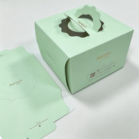 Boîte en carton rigide dorée avec logo imprimé personnalisé, laminage mat, emballage de luxe haut de gamme pour pâtisseries et friandises en papier de qualité alimentaire