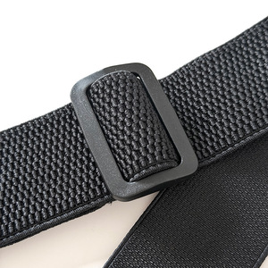 Bretelles de costume pour <span class=keywords><strong>homme</strong></span> en Y, noires, élastiques, réglables, largeur 4 cm, 3 clips, pour fêtes et mariages, idée cadeau - Product Image 3