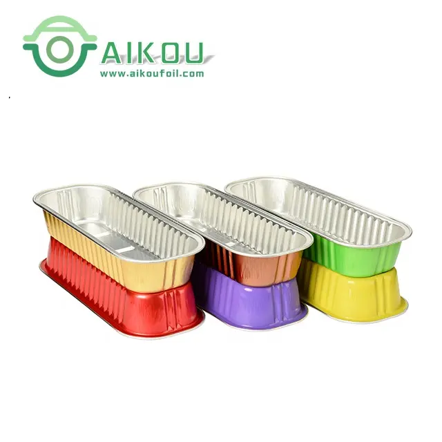 230ml Einweg Backform Laib Muffin Aluminium folie wieder verwendbare Tulpen folie Cupcake Liner Bäckerei liefert Back becher