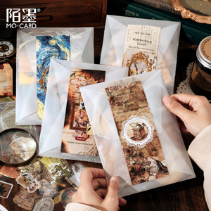 Kit de Papel <span class=keywords><strong>para</strong></span> Manualidades, 200 Piezas, Estilo <span class=keywords><strong>Vintage</strong></span>, <span class=keywords><strong>para</strong></span> Diarios, Agendas, Collage, Scrapbook, Adhesivos Decorativos Washi - Product Image 2