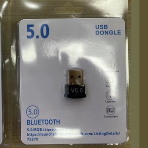 2026 Bán Buôn USB Bluetooth 5.0 Dongle Adapter Receiver <span class=keywords><strong>Transmitter</strong></span> <span class=keywords><strong>Mini</strong></span> Không Dây Bluetooth Âm Nhạc Âm Thanh Cho PC Loa Máy Tính - Product Image 2
