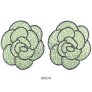 Adesivi per tatuaggi con strass di cristallo <span class=keywords><strong>In</strong></span> Stock feste feste con viso sorriso decorazioni per il corpo con stella del seno di natale <span class=keywords><strong>giorno</strong></span> della terra - Product Image 3