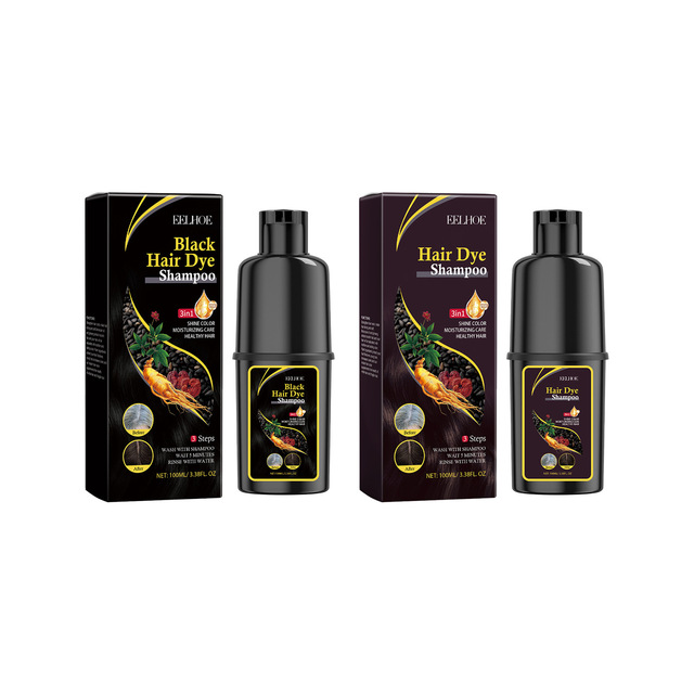 Semi-Permanent Hair Shampoo Herbal Essence Plant Extract Moisturizing Nourishing Scalp Cleaning Beauty Shampoo