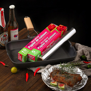 Aluminum Foil 5M 10M Food Grade Thickened Oven Air Fryer Kitchen <b>BBQ</b> <b>Disposable</b> - Product Image 1