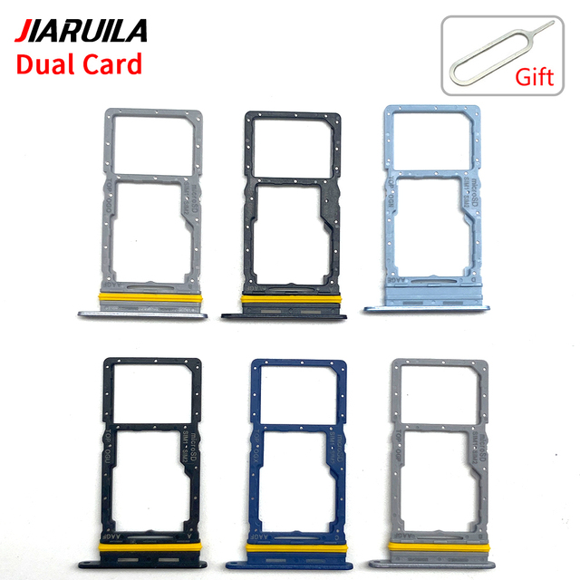 Mobile Phone Sim Card Tray Slot for Samsung Galaxy A17 4G A17 A26 A36 5G SIM Micro SD Card Holder Adapter Repair Accessories