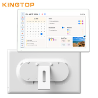 Calendrier numérique mural de haute qualité 21,5 pouces IPS Android 15 32 Go ROM Écran tactile Tableau de planification familial numérique