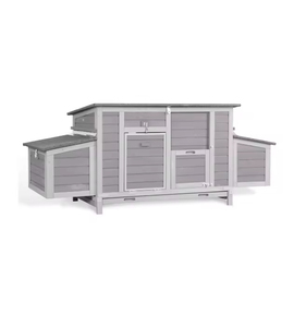 Pollaio Grande da 170 cm con 4 Nidi per 2-4 Galline, Casetta per Anatre, Gabbia per Polli da Esterno - Product Image 1