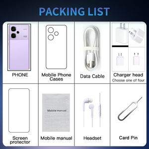 Tính năng đóng gói Note13 Pro + 7.3 inch HD Android điện thoại thông minh hiệu suất cao Deca core CPU cho quốc tế sử dụng - Product Image 2