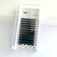 Extensions de cils en forme de U YY Premium PBT Double couche en forme de U Cils YY Ultra doux et légers Faux cils