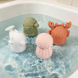 Nuevo Juego de Juguetes Ecológicos para Baño de Bebés, Incluye Herramienta de Chorro de Agua, Regalo para Niños para Usar en la Bañera - Product Image 1