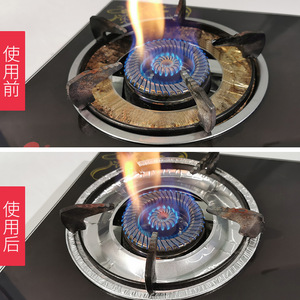 Aluminum <b>Foil</b> Gas Stove Cover Protective Pad Universal <b>Kitchen</b> Cooktop Oil Proof Square Size - Product Image 2