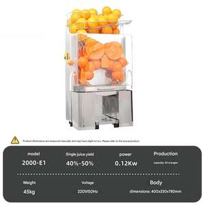Exprimidor de <span class=keywords><strong>Naranjas</strong></span> Automático para Restaurantes para Reducir Costos en Jugos Preenvasados y Ofrecer un Sabor Auténtico - Product Image 4
