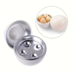 <span class=keywords><strong>Cuiseur</strong></span> à œufs au <span class=keywords><strong>micro</strong></span>-ondes pour des œufs durs/moyennement cuits rapidement en 5 minutes, préparation facile de petit-déjeuner - Product Image 3