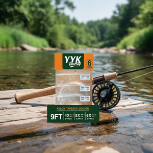 Combo <span class=keywords><strong>de</strong></span> Línea <span class=keywords><strong>de</strong></span> Pesca con Mosca YYKBlueSky WF5F, Línea Flotante para Arroyo, 55 yardas/20 libras, Línea <span class=keywords><strong>de</strong></span> Respaldo, Líderes Cónicos 4X/5X/6X, Tippet <span class=keywords><strong>de</strong></span> Nailon - Product Image 5