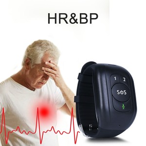 Pulseira GPS Inteligente à Prova d'Água 4G para Idosos com Monitor de Frequência Cardíaca e Pressão Arterial Botão de Pânico SOS - Product Image 2