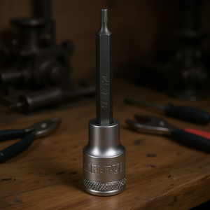 Fervi Socket With Long <b>Torx</b> Insert T20 <b>Bit</b> For Precision Repair Tasks - Product Image 3