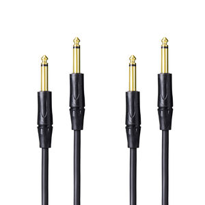 सस्ते उपकरण केबल 1/4 इंच इलेक्ट्रिक गिटार/बास और कीबोर्ड के लिए, <span class=keywords><strong>10</strong></span> फुट, काला - Product Image 5