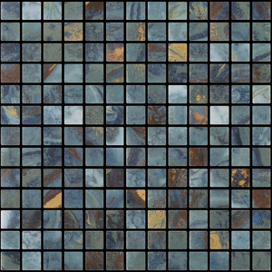 Mosaïque fabriquée en Espagne 25x25, finition mate Corfu, verre recyclé, écologique, pour murs intérieurs de salle de bain, design méditerranéen. - Product Image 1
