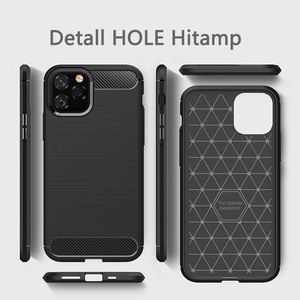 Coque de téléphone en TPU souple antichoc en Fiber de carbone pour Redmi 11 12 note10 <span class=keywords><strong>pro</strong></span> - Product Image 3