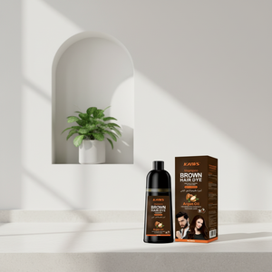<span class=keywords><strong>Crema</strong></span> Colorante <span class=keywords><strong>Bio</strong></span> per Capelli 500ML, Copertura 100% dei Capelli Grigi, Tinta Nera Senza Ammoniaca con Olio di Argan Naturale, Semi-permanente per Tutti i Tipi di Capelli - Product Image 3