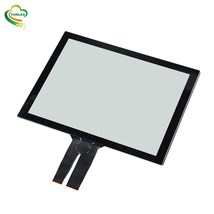 OEM 15 pulgadas interactivo pantalla táctil Terminal cubierta Usb I2C Rs232 guantes Panel de pantalla táctil para quiosco Digital