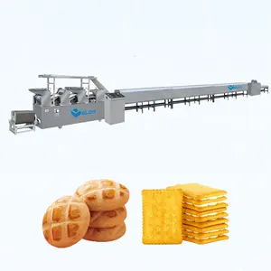 Classic Service Biscuit Bakery Machinery Jam Cookies Production Line for Hard Biscuit Manufacturing