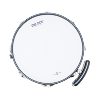 Pad de percussion à déclenchement unique UNLOCK BT-1 (ABS/Silicone) – Montage facile sur les lugs de batterie pour batterie électronique, acoustique ou hybride