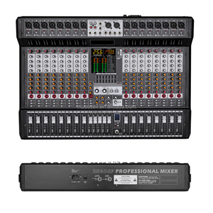 Mezclador <span class=keywords><strong>de</strong></span> Audio interfaz Usb controlador <span class=keywords><strong>de</strong></span> DJ mezclador <span class=keywords><strong>de</strong></span> potencia amplificador consola mezcladora <span class=keywords><strong>para</strong></span> música en casa Karaoke 16 canales - Product Image 6