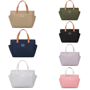 Bolsa de Almuerzo con Logotipo Personalizado, Bolsa de Almuerzo Impermeable Portátil para Picnic, Bolsa Térmica para Comida de Oficina para Damas - Product Image 2