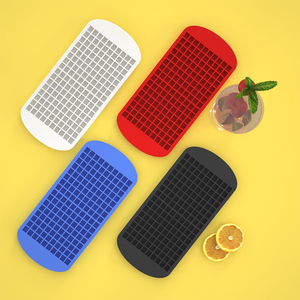 Mini plateaux à glaçons en silicone 160 moules à <span class=keywords><strong>glace</strong></span> pilée réutilisables et faciles à libérer pour refroidir les cocktails au whisky - Product Image 5