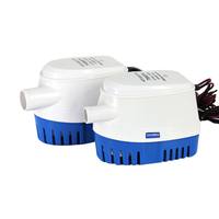Pompe de cale submersible Xinxing en acier inoxydable pour petit bateau, automatique avec interrupteur à flotteur, blanche, multi-tailles, nouvelle