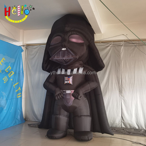 Modèle de personnage de film gonflable personnalisé héros noir gonflable géant guerrier gonflable - Product Image 2