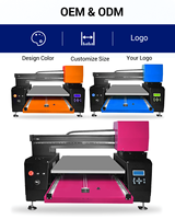 Impresora UV de Cama Plana Refinecolor A1 6090, Impresora UV DTF para Letreros, Regalos, Parches, Fundas de Teléfono, Pegatinas, Pelotas de Golf, Impresión en Acrílico