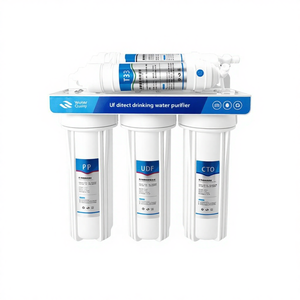 ผู้ผลิตขายส่งเครื่องกรองน้ำ 10 นิ้ว ระดับ 5 ระบบกรองแบบอัลตร้าฟิลเตรชั่น สำหรับกรองน้ำประปาดื่มได้โดยตรง คู่มือการใช้งาน รับประกัน 1 ปี - Product Image 1