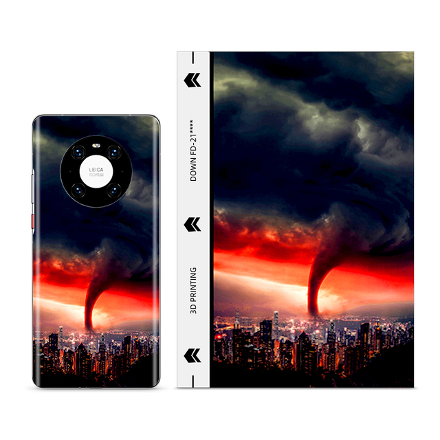3D Relief Back Film Mobile Phone Skin Sticker Colorful Back Screen Protector Personalized Back Cover for Hydrogel Machine
